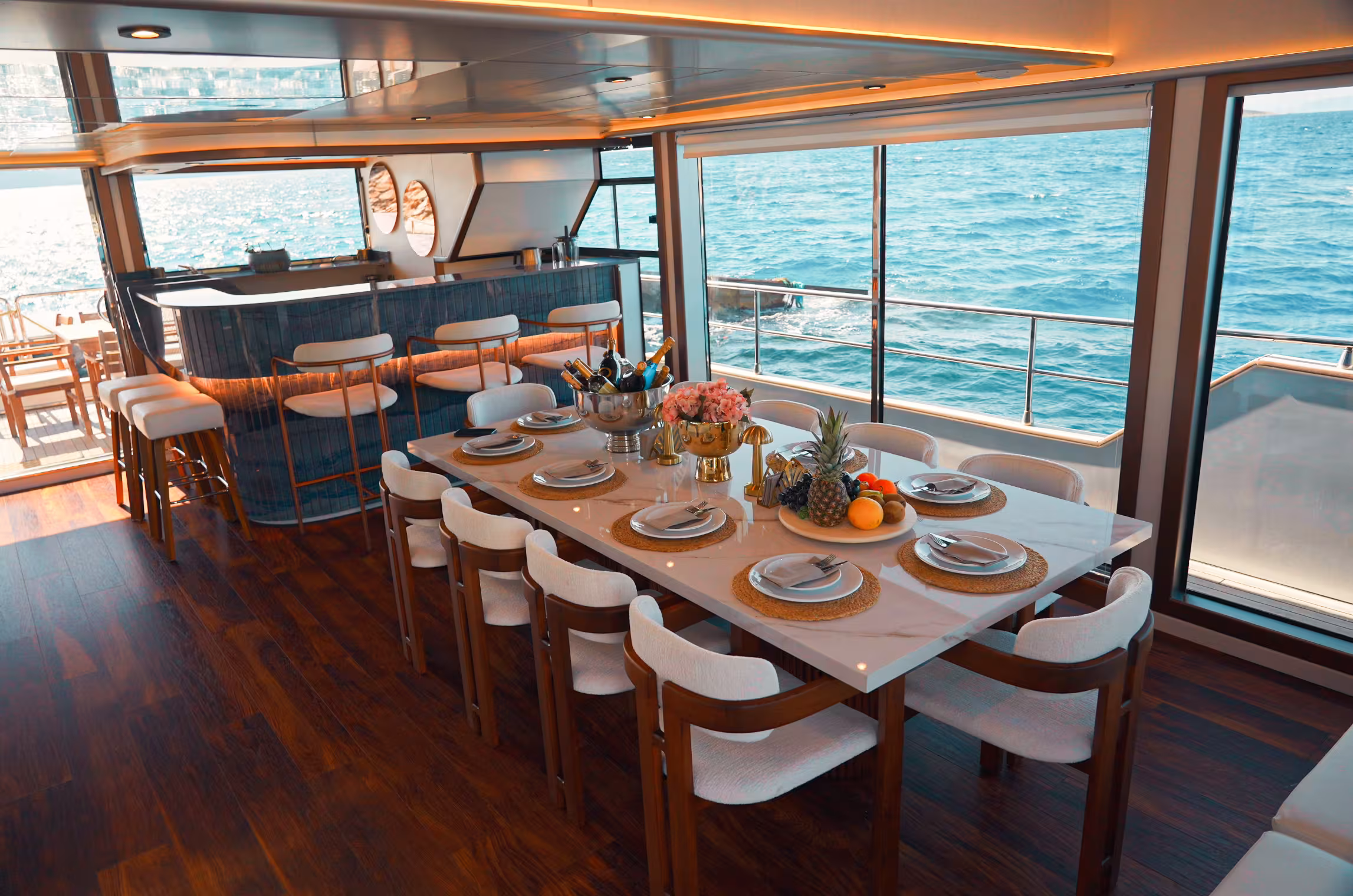 luxury 24-Meter Length motor yacht in bodrum — 6