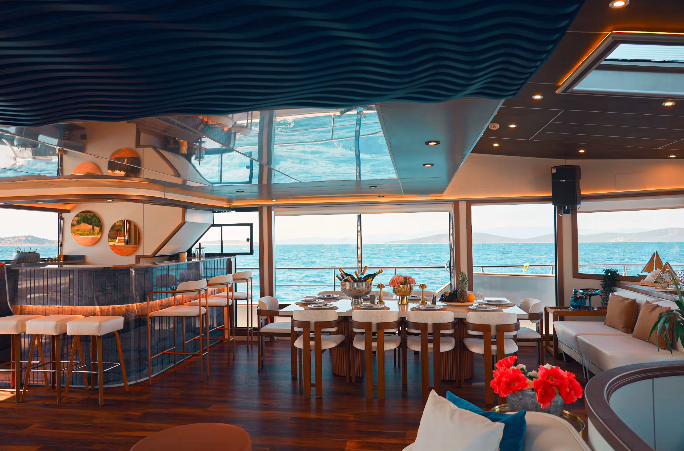 luxury 24-Meter Length motor yacht in bodrum — 5