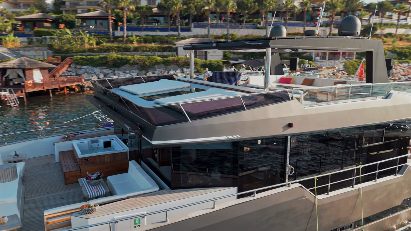 luxury 24-Meter Length motor yacht in bodrum — 2
