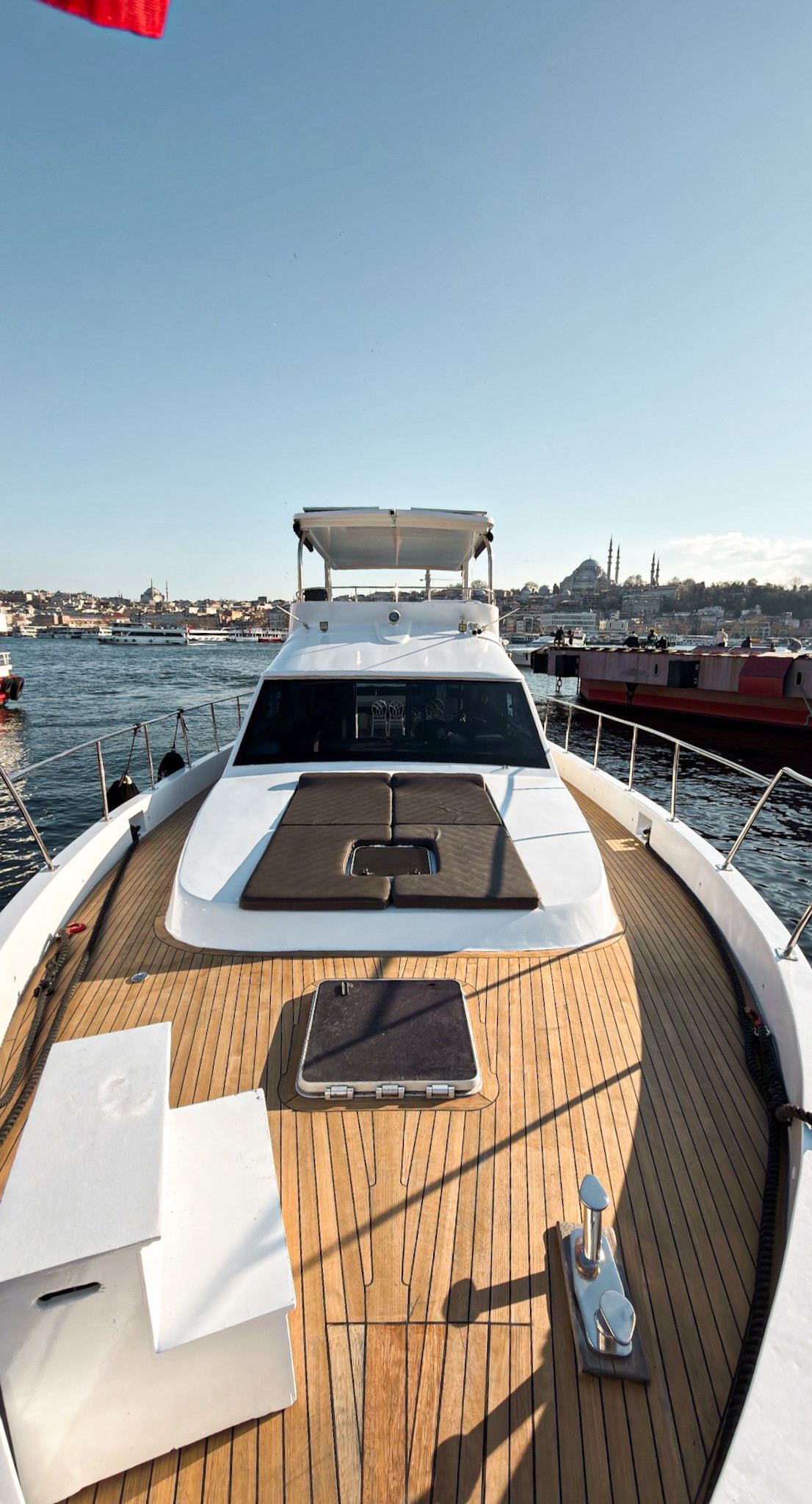 Exclusive Bosphorus Escape Aboard 69ft Custom Yacht – Tailored Private Charter Turkeyachts — 3