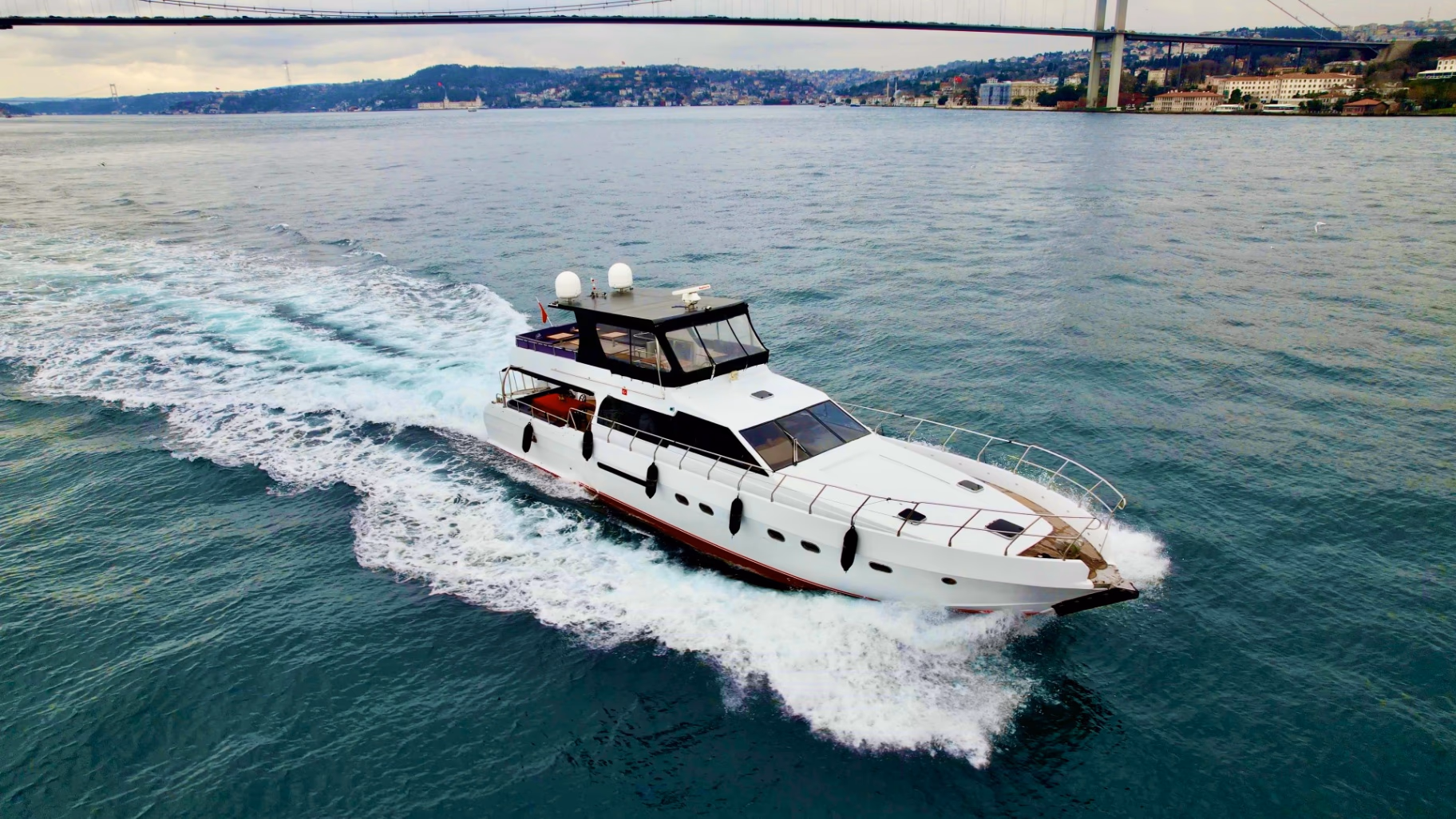 Private 24m Motor Yacht in Karakoy, Istanbul yacht rental in Istanbul
