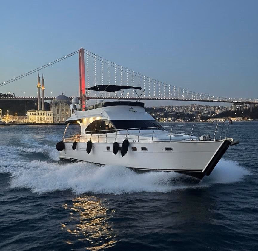 Private 18m Motor Yacht in Unkapani, Istanbul in Istanbul