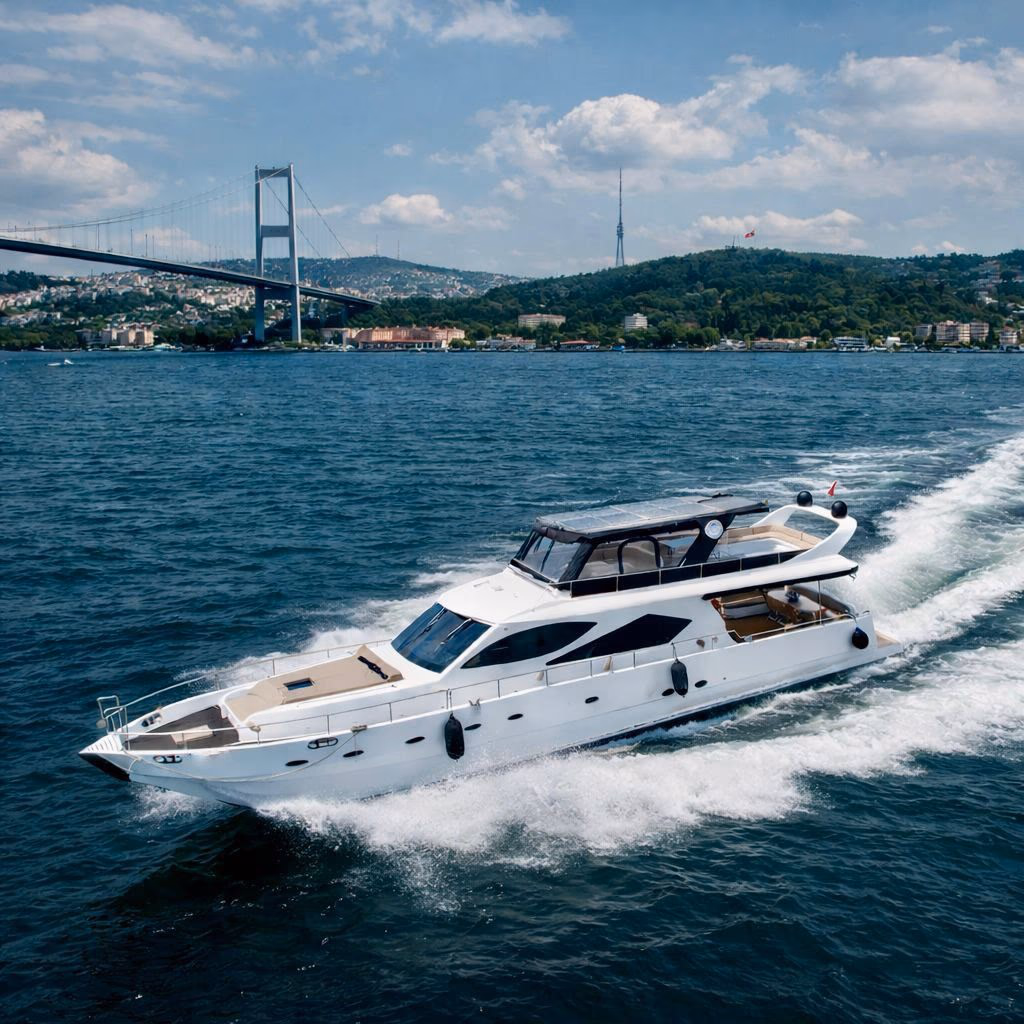 Private 22m Motor Yacht in Unkapani, Istanbul yacht rental in Istanbul