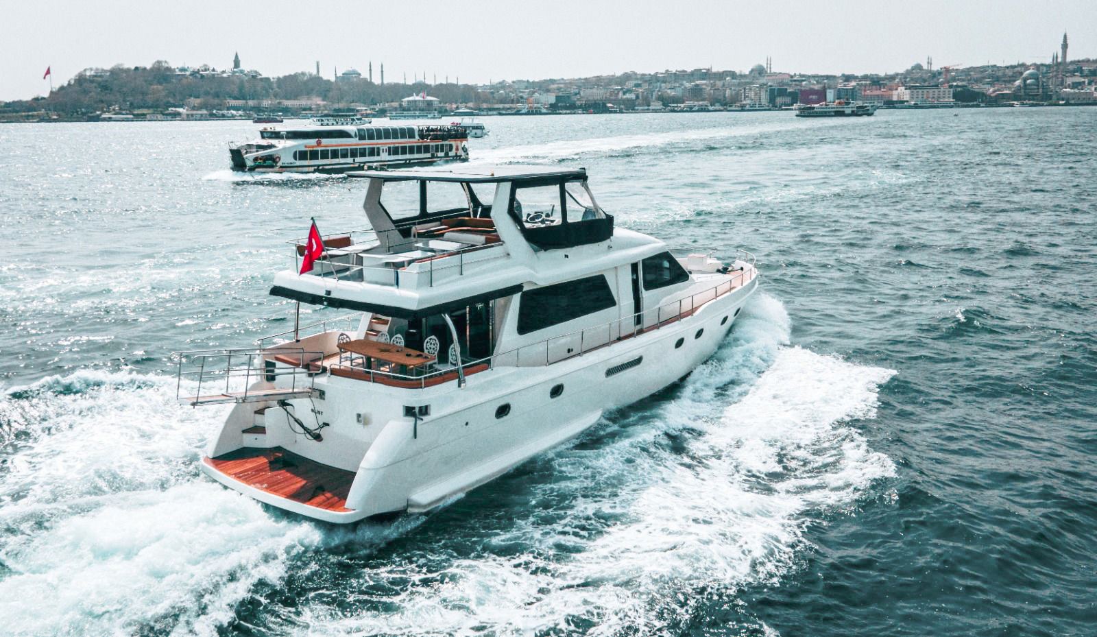 Private 22m Motor Yacht in Istanbul yacht rental in Istanbul
