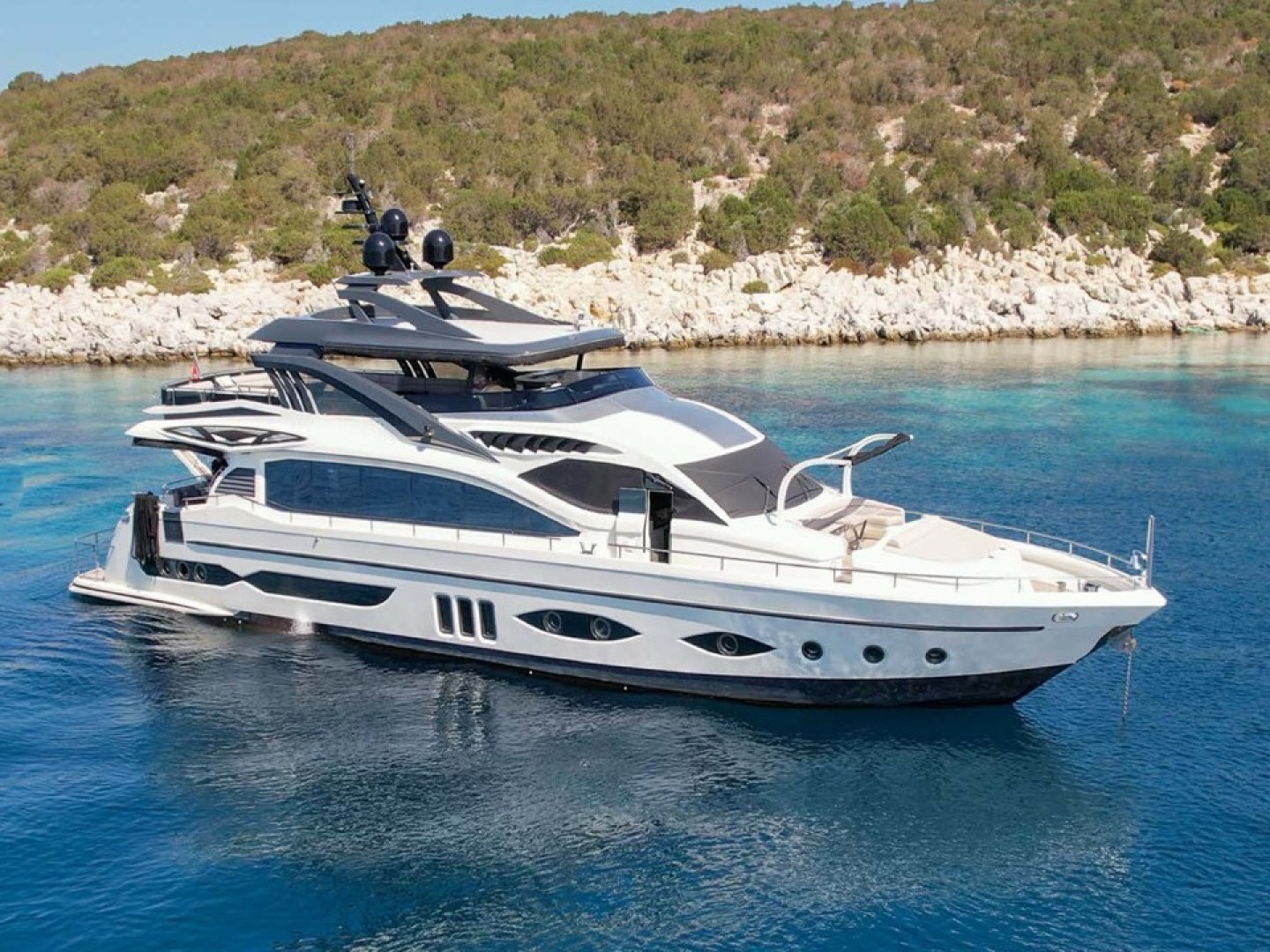 Bodrum 35m Superyacht 80 Guests yacht rental in Bodrum